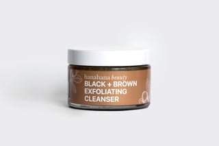 SUMMER ONLY: Black + Brown Exfoliating Cleanser